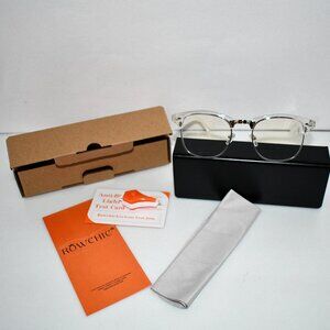 ROWCHIC Blue Light Blocking Glasses – Lightweight Glasses, Anti-Eye Strain UV Gl